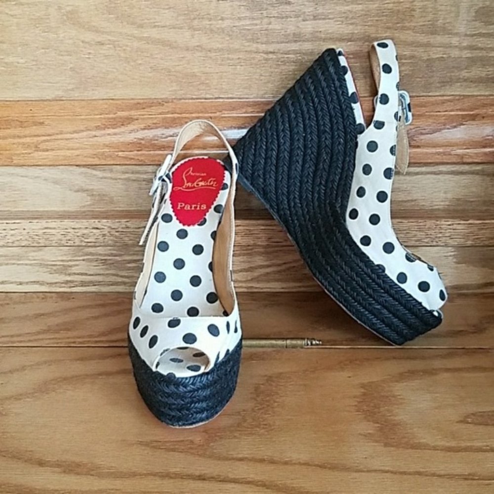 Louboutin Wedges! So much fun!!